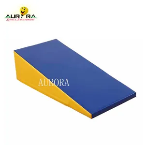 outdoor sports equipment inflatable wedge baby folding play mat Triangle Shape Gymnastics Incline Wedge Tumbling Mats