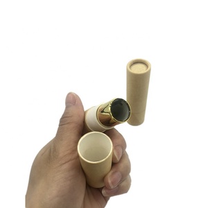 Eco amigable 5g <span class=keywords><strong>de</strong></span> <span class=keywords><strong>papel</strong></span> <span class=keywords><strong>kraft</strong></span> labial <span class=keywords><strong>tubo</strong></span> del rollo primario color vacío girar contenedor - Product Image 4