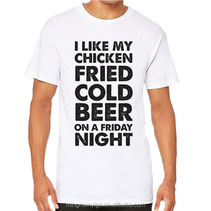 Para <span class=keywords><strong>hombre</strong></span> 100% algodón de primera calidad largo Blanco alto curvo dobladillo camisa de impresión - Product Image 2