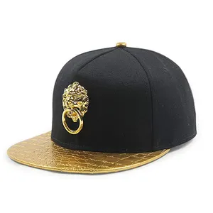 Unisex 3D Metallo Della Vite Prigioniera Rap Regolabile Cappello Berretto Piatto Bill di Snapback Berretto Da Baseball Punk Cappello Della Protezione