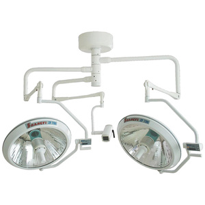 Populaire médicale qualité double dôme ampoule halogène <span class=keywords><strong>scialytique</strong></span> à l'hôpital avec Caméra Moniteur - Product Image 2