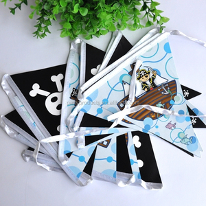 Jolly Roger pirata estilo Bandera <span class=keywords><strong>de</strong></span> papel para la decoración <span class=keywords><strong>de</strong></span> Halloween - Product Image 5