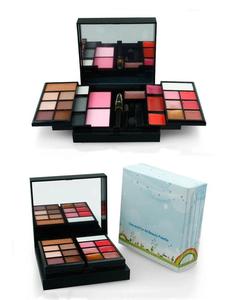 Vente chaude <span class=keywords><strong>Maquillage</strong></span> kits 23 couleur Fard À Paupières + Lipgloss + Fard à Joues - Product Image 6