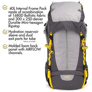 Mochila de alta calidad de 45L, mochila para senderismo - Product Image 2