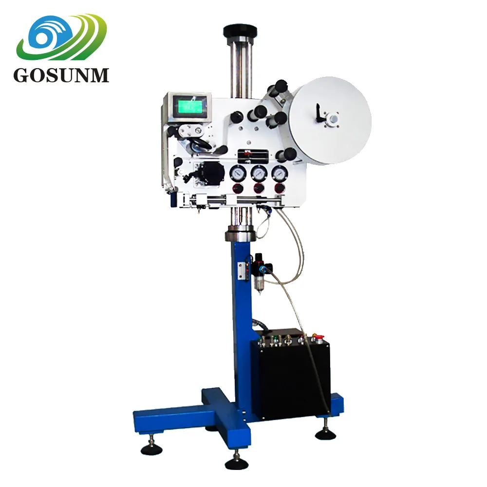 Gosunm production line automatic labeling head labeling applicator