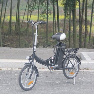 Vélo électrique <span class=keywords><strong>pliant</strong></span> sans balais de 16 pouces YXEB-8606S nouveau modèle CE/EN15194 approuvé Mini Style 250w moteur de moyeu arrière en acier intégré - Product Image 2
