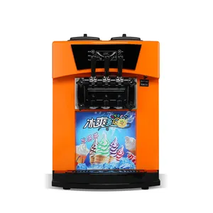 2019 New products commercial used yogurt frozen machine chinese 3 flavors soft serve ice cream stick bundling machine for sales