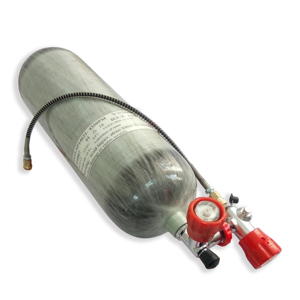 Bombola in Fibra di Carbonio 6.8L DOT 300bar/30mpa/4500psi <span class=keywords><strong>per</strong></span> <span class=keywords><strong>Immersioni</strong></span> <span class=keywords><strong>Subacquee</strong></span> con Valvola e Stazione di Riempimento - Product Image 4