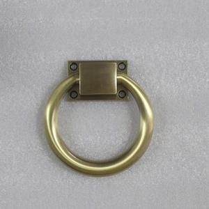 10cm Ring Pulls for Cabinets &amp; Furniture brass <strong>brush</strong> ring pulls MH-44 - Product Image 3