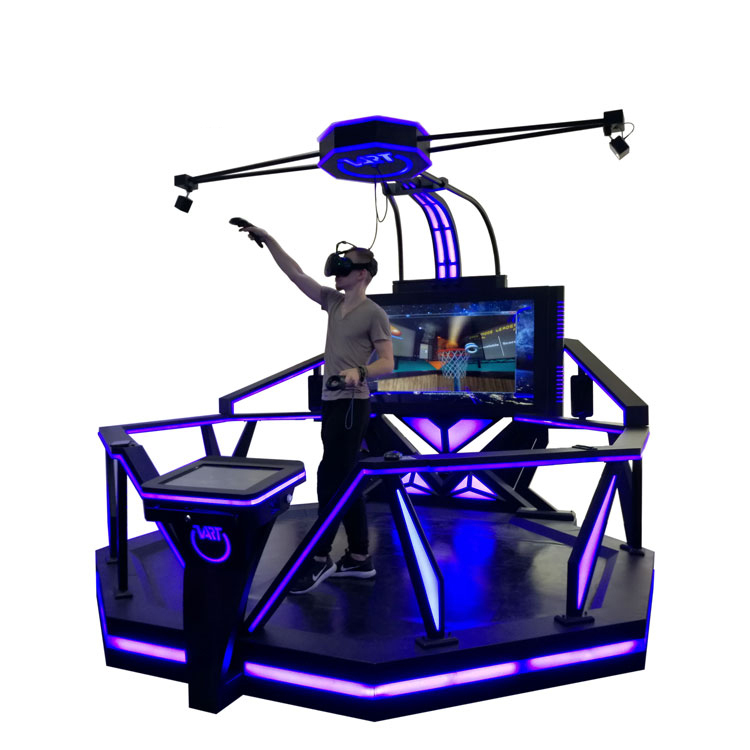 Vart Simulateur Spatial Plate-Forme de Marche Jeux D'arcade HTC VIVE VR Tapis Roulant 9D VR Jeu