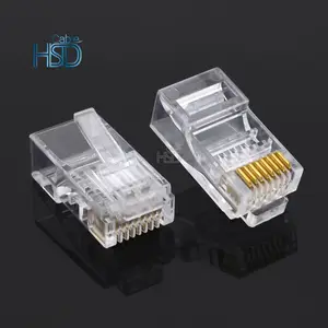 100 cái/gói Cat6 RJ45 Ethernet Mạng nam nối 8 pin Cat 6 không được che chở 8P8C Modular cắm kết nối đặc điểm kỹ thuật - Product Image 5