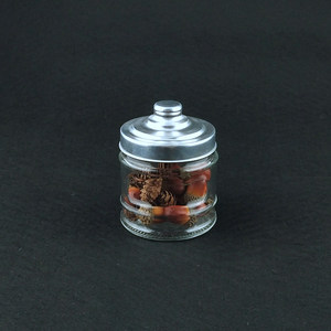 โถแก้วใสปิดผนึกได้มีฝาปิดสำหรับเก็บชากาแฟน้ำตาลหรือลูกอม - Product Image 5