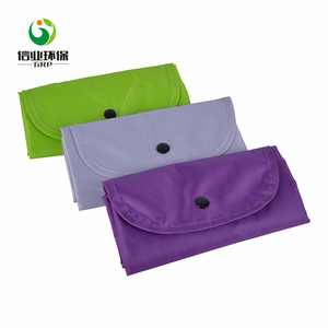 Venta al por mayor reciclaje ecológico <span class=keywords><strong>de</strong></span> <span class=keywords><strong>tela</strong></span> plegable bolsa <span class=keywords><strong>de</strong></span> poliéster - Product Image 5