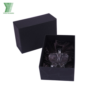 Elegante Scatola Cosmetica di Lusso Nera, Confezione per Bottiglia di Colonia da <span class=keywords><strong>Uomo</strong></span> 30ml/50ml/100ml, Scatola <span class=keywords><strong>Regalo</strong></span> per Profumo con Inserto in Seta - Product Image 3