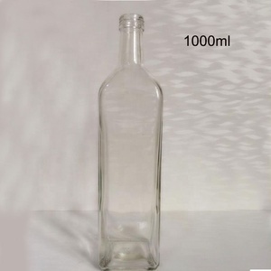Bottiglia in Vetro Cilindrica Trasparente 750ml/250ml con Tappo a Vite, Contenitore <span class=keywords><strong>di</strong></span> Alta Qualità <span class=keywords><strong>per</strong></span> <span class=keywords><strong>Olio</strong></span> d'<span class=keywords><strong>Oliva</strong></span> Ambrato - Product Image 4