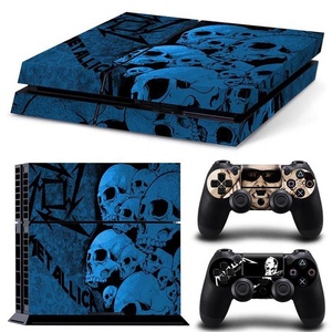 Autoadesivo Della Copertura Wrap Per <span class=keywords><strong>Playstation</strong></span> 4 Pro Console & 2 pcs Controller Della Pelle Della Decalcomania Per PS4 Pro Sottile <span class=keywords><strong>Disegno</strong></span> Del Cranio della protezione Della Pelle - Product Image 6