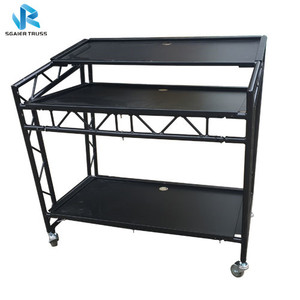 Tavolo da DJ Portatile Pieghevole in Alluminio, <span class=keywords><strong>Bancone</strong></span> <span class=keywords><strong>Bar</strong></span> - Product Image 3