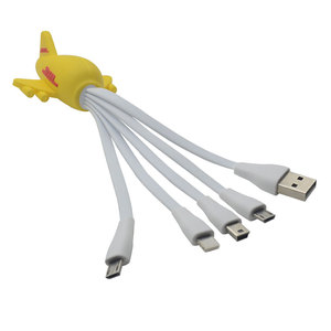 4 cabeza de Cable de carga Usb <span class=keywords><strong>más</strong></span> <span class=keywords><strong>barato</strong></span> Cable de datos Usb para <span class=keywords><strong>Iphone</strong></span> - Product Image 3