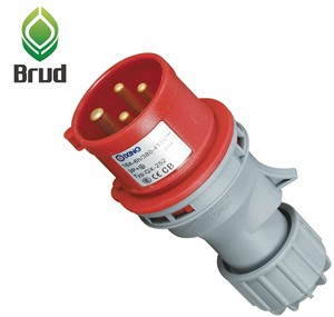Prise industrielle de haute qualité 32A 400V IP44 en nylon CE pour systèmes électriques - Product Image 2