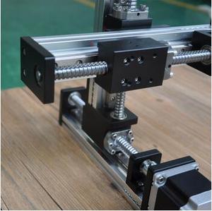 Guide linéaire actionneur mouvement étape de traduction XYZ table à billes vis à billes multi-axes module routeur bricolage - Product Image 3