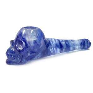 Tendances Produit Gravé <span class=keywords><strong>bleu</strong></span> fusion pierre pipe - Product Image 2
