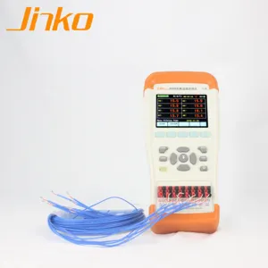 Jinko hot sales JK808 multichannel temperature data logger Handheld multichannel temperature meter