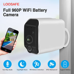 Cámara LOOSAFE H.264 18650 batería de cámara ip inalámbrica interior 960 p HD <span class=keywords><strong>2</strong></span>,4g Red de Seguridad cámara de vigilancia - Product Image 2