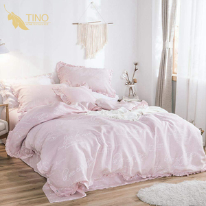 Logotipo personalizado 14 patio 100% francés puro suave Durable de algodón de <span class=keywords><strong>lino</strong></span> juegos de ropa de cama - Product Image 2