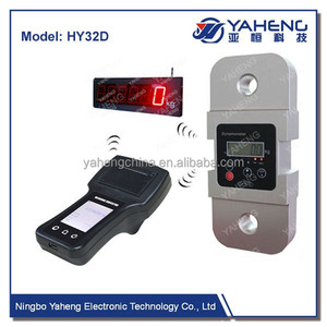 1 T to100t inalámbrico carga sensor de pesaje dinamómetro de mano pantalla LCD de alta calidad <span class=keywords><strong>digital</strong></span> dinamómetro - Product Image 2