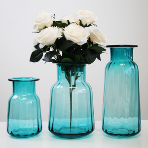 <span class=keywords><strong>Soda</strong></span> Lime florero de vidrio hecho a mano florero de cristal para la decoración - Product Image 3