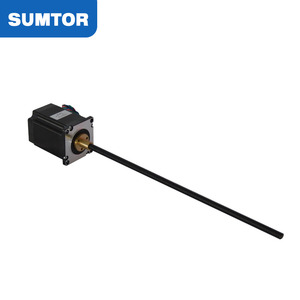 76mm longueur du moteur 1.8N.m couple de maintien 300mm longueur de l'axe tige filetée nema 23 moteur de revêtement de moteur pa - Product Image 1