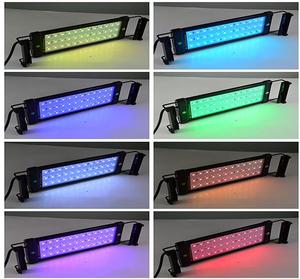 <span class=keywords><strong>Aquarium</strong></span> Fish Tank Light RGB Multi-Kleuren Verlichting Uitschuifbare Beugels IR Afstandsbediening - Product Image 6