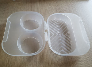 <span class=keywords><strong>Cazador</strong></span> furtivo de huevos en microondas lavavajillas huevo escalfado de para <span class=keywords><strong>el</strong></span> desayuno - Product Image 3