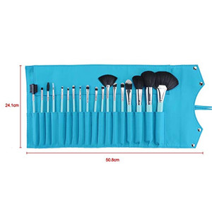 <span class=keywords><strong>18</strong></span> unids venta <span class=keywords><strong>al</strong></span> por mayor tienen maquillaje bolsa de maquillaje con mango de madera cepillo - Product Image 5