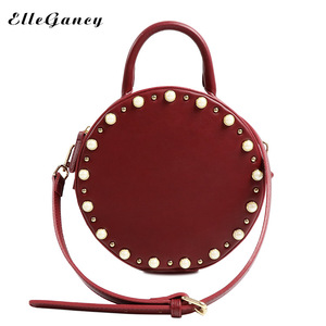 2018 bolsos al por mayor de china de la forma redonda de diseño bolso de hombro moda bolsos de mano para mujer - Product Image 1