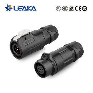 Seguro estable M12 conector de Cable <span class=keywords><strong>2</strong></span> <span class=keywords><strong>3</strong></span> 4 5 6 7 8 pines Flexible conector de cableado - Product Image 2