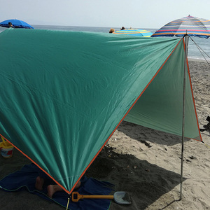 3x3 m waterproof hammock rain fly light tent Camping shelter tarpaulin - Product Image 3