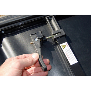 Tonneau européen et américain triple pli, à 3 plis, pour lit de camion, couvre-lit de rappeur, revêtement de doublure de lit - Product Image 3