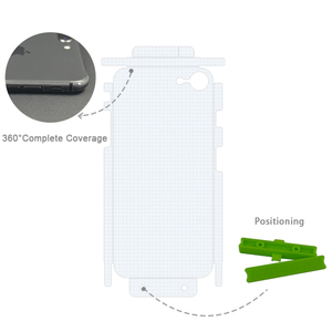 Bestsuit Fabricant Sans Bulle TPU Film Invisible Housse pour <span class=keywords><strong>iPhone</strong></span> <span class=keywords><strong>X</strong></span> 8 Protecteur D'écran Arrière - Product Image 4