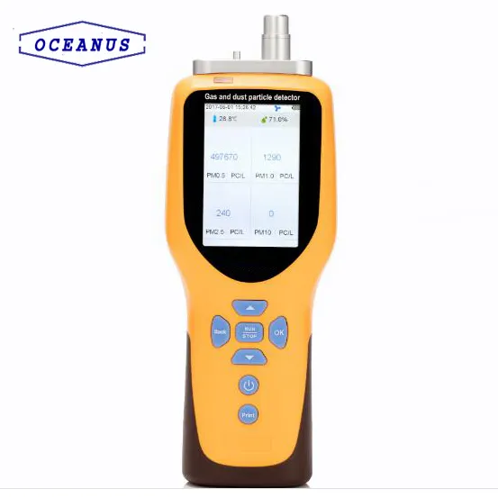 OC-300 Portatif de particules de poussière Laser détecteur pour la détection de la qualité de