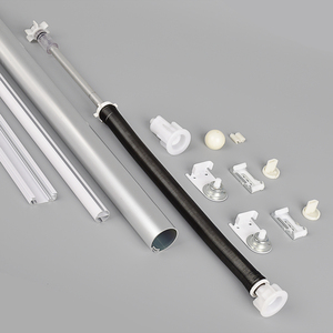 China Wholesale Indoor Transparent 38mm Spring System <strong>Window</strong> Roller Blind System One Touch Spring - Product Image 2