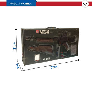 2 in 1 guter Qualität Kunststoff Kristall Kugeln weiche Kugel Pistole von Spielzeug im Freien - Product Image 5