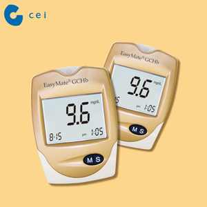 2019 Bệnh Tiểu Đường Máy Kiểm Tra Lượng Đường Trong Máu Kiểm Tra <span class=keywords><strong>Glucometer</strong></span> Hemoglobin Cholesterol với Kiểm Tra Dải - Product Image 1