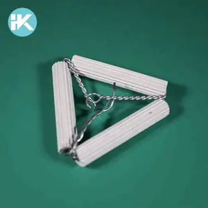 Fabricante Huke arcilla triángulo de laboratorio Pipeclay triángulo