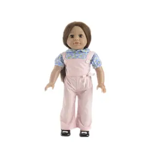 Setiap Mode Baru 18 Inci Boneka Gadis Gaya Amerika Dalam Pakaian Boneka Kain Katun Kustom