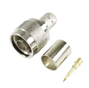 N male Plug RF coaxial Crimp Connector for LMR400 RG8 RG214 Cable