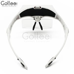 1.0X... 1.5X... 2.0X... 2.5X... <span class=keywords><strong>3</strong></span>.5X lupa gafas de pestañas lupa | lupa con luz LED - Product Image 4