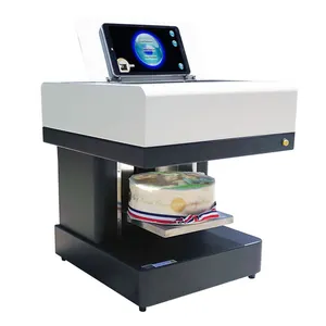 Digitale Tintenstrahl-Druckmaschine für Lebensmittel Essbares Tinte Kuchen drucker