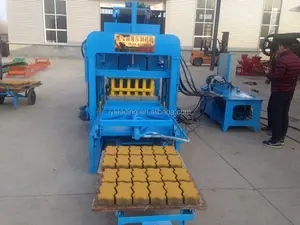 Automatic Hydraulic Block Making Machine QTJ 4-20 Hydraulic Automatic Brick Making Machine Fly Ash Block Making Machine Price