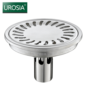 Scarico del pavimento del seminterrato del bagno copre lo scarico rotondo in acciaio inossidabile con Slot per doccia in 150 - Product Image 5